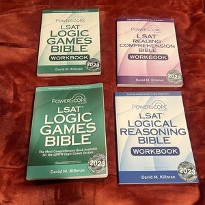 LSAT power score bible set by David Killoran